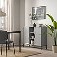 TULLSTORP Шафа, сірий, 99х35х89 см IKEA 404.984.32, фото 2