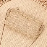 Жіноча солом'яна сумка-косметичка, розмір 20/12 см, фото 3