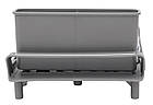 Сушарка для посуду Lemax 28×20×12 см розсувна з піддоном і тримачем столових приладів, сіра, фото 6