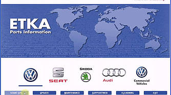 Встановлення програми ETKA 8.1 — каталог автозапчастин VAG (Volkswagen, Audi, Skoda, SEAT) етка