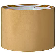 MOLNSKIKT Абажур темно-жовтий оксамит 42см IKEA 305.145.12