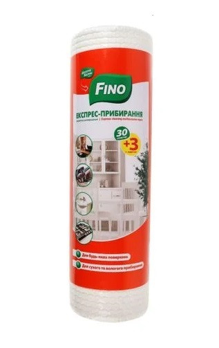 Серветки Fino експрес-прибирання 30+3 шт
