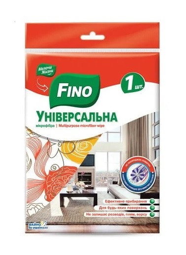 Серветка Fino мікрофібра універсальна 1 шт