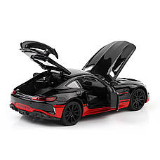 Модель автомобіля Mercedes Maisto AMG GT зменшена 1:32 зі фарами, що світяться, і звуковими ефектами мотора., фото 4