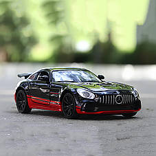 Модель автомобіля Mercedes Maisto AMG GT зменшена 1:32 зі фарами, що світяться, і звуковими ефектами мотора., фото 3