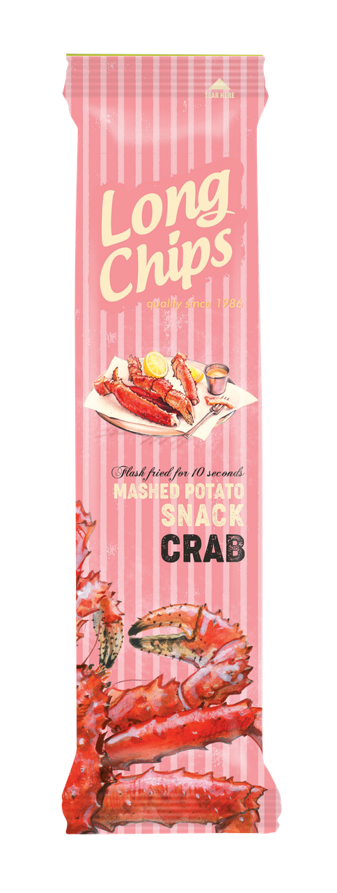 Чіпси Long Chips Краб 75г