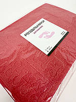 Роздільники для педикюру м'які, малинові, 100 шт