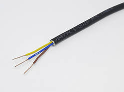 Провід екранований мідний RVVP 3-жильний 0.3мм2/22AWG