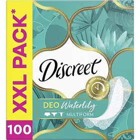 Щоденні гігієнічні прокладки дискрит Discreet Deo Waterlily Multiform 100 шт