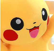Плюшевий Пікачу RESTEQ, м`які іграшки, плюшева іграшка Пікачу Pokemon 50см, фото 6