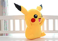Плюшевий Пікачу RESTEQ, м`які іграшки, плюшева іграшка Пікачу Pokemon 50см, фото 5