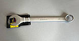 Комбінований ключ гайковий ріжково-накидний Cr-V Satin 30 мм Сталь 48450 ручний інструмент для великогабаритного обладнання, фото 4