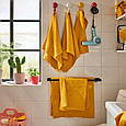 VÅGSJÖN Рушник банний золотисто-жовтий 100х150 см IKEA 205.495.07, фото 6