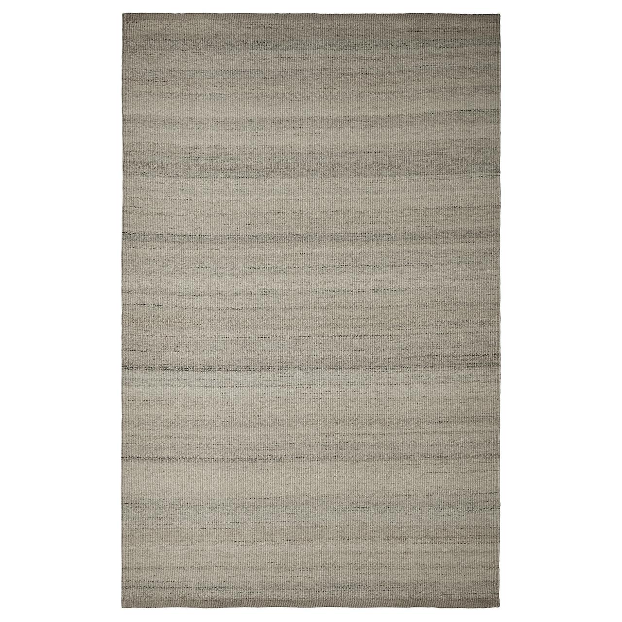 TIDTABELL Тканий килим, сірий, 200х300 см IKEA 205.618.58, фото 1