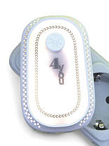 Зарядний пристрій USB 4you A42 зі швидкою зарядкою, з нічником (28W, 5A, Fast Charger QC 3.0, 2USB) white, фото 4