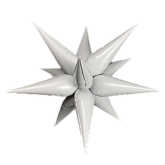 Зірка збірна 27" КИТАЙ-КТ 012 Пастель біла (УП)