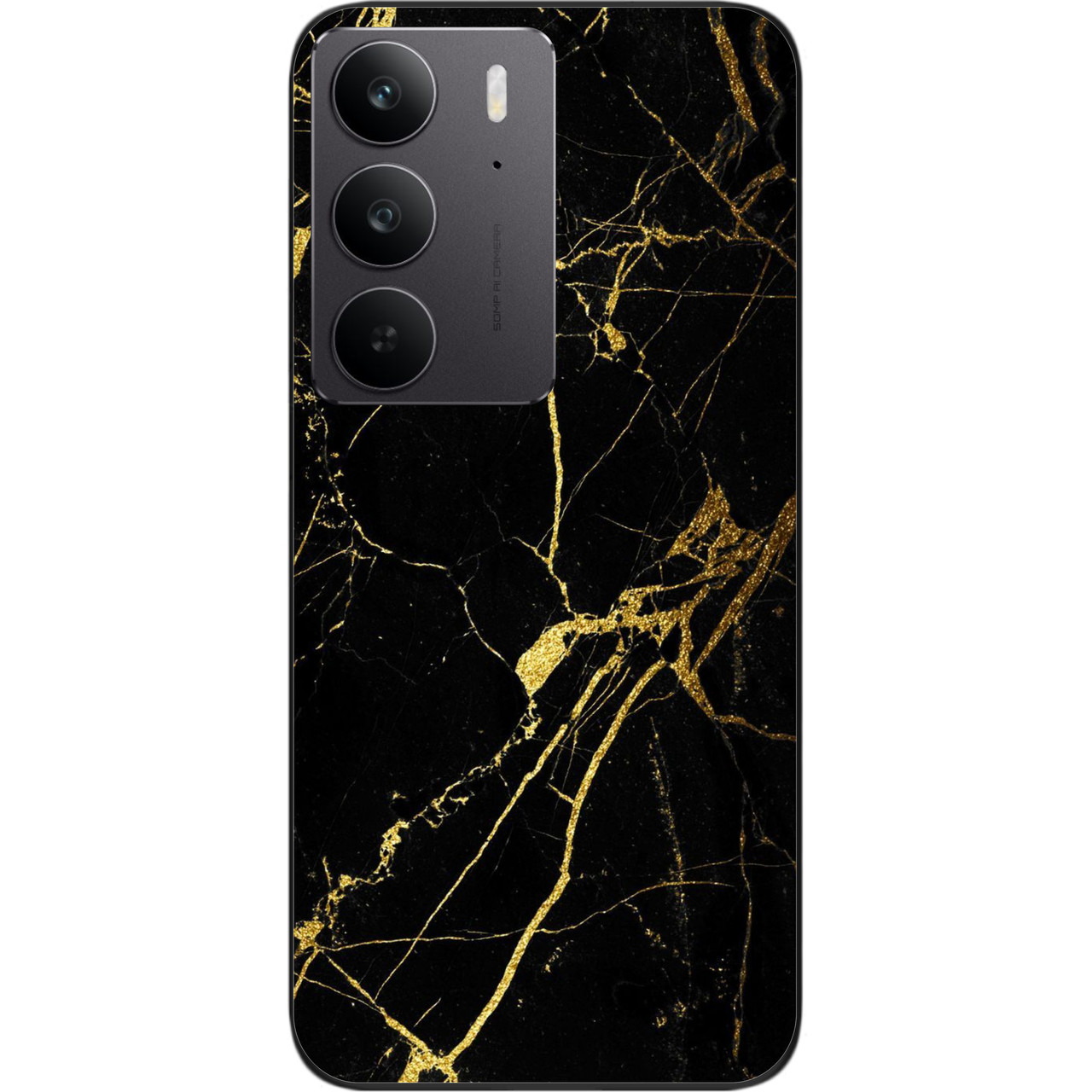 Силіконовий чохол бампер Epik для Realme C75 4G з картинкою Мармур, фото 1