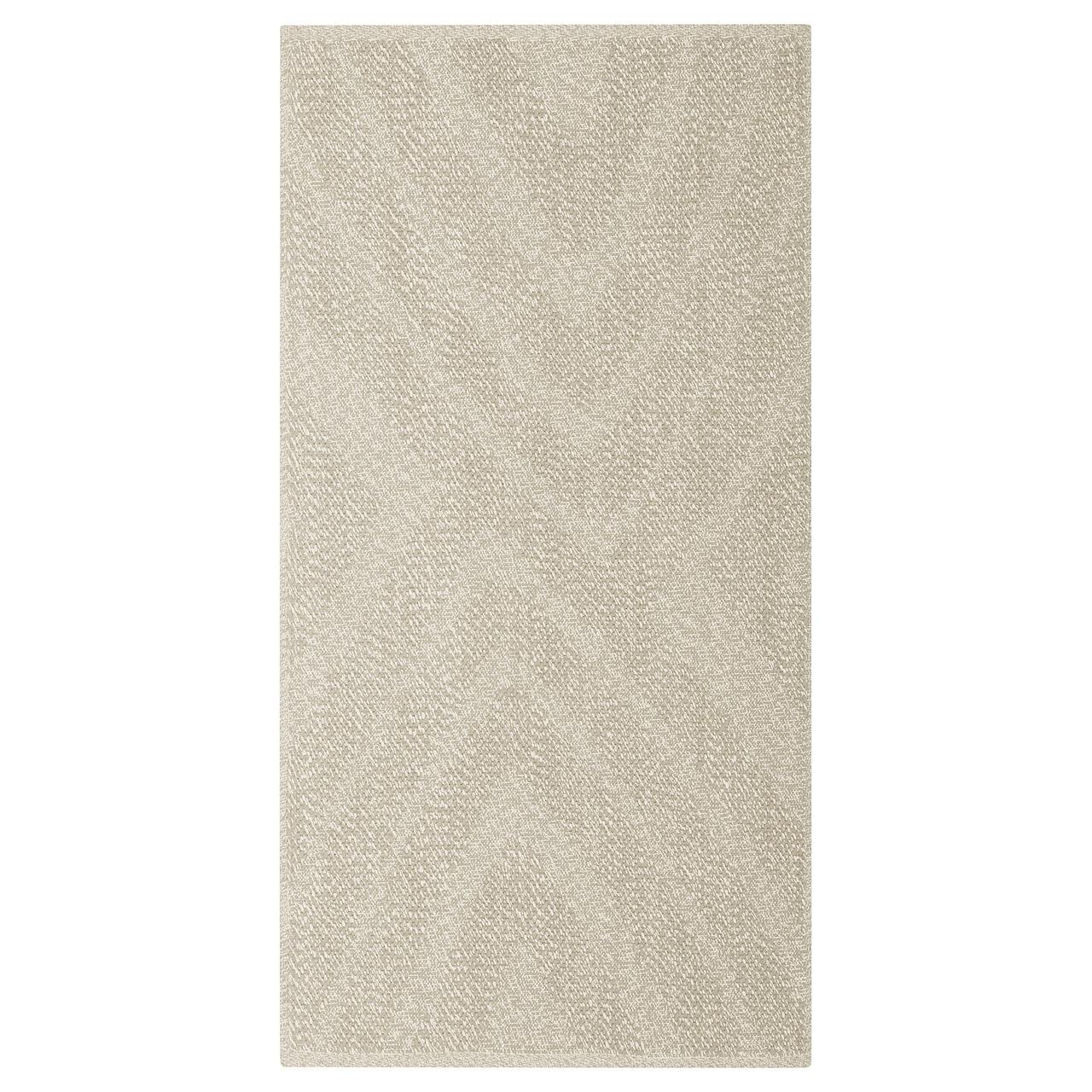 FULLMAKT Килим текстильний, внутрішній/зовнішній, бежевий/меланж, 80x150 см IKEA 605.731.14, фото 1