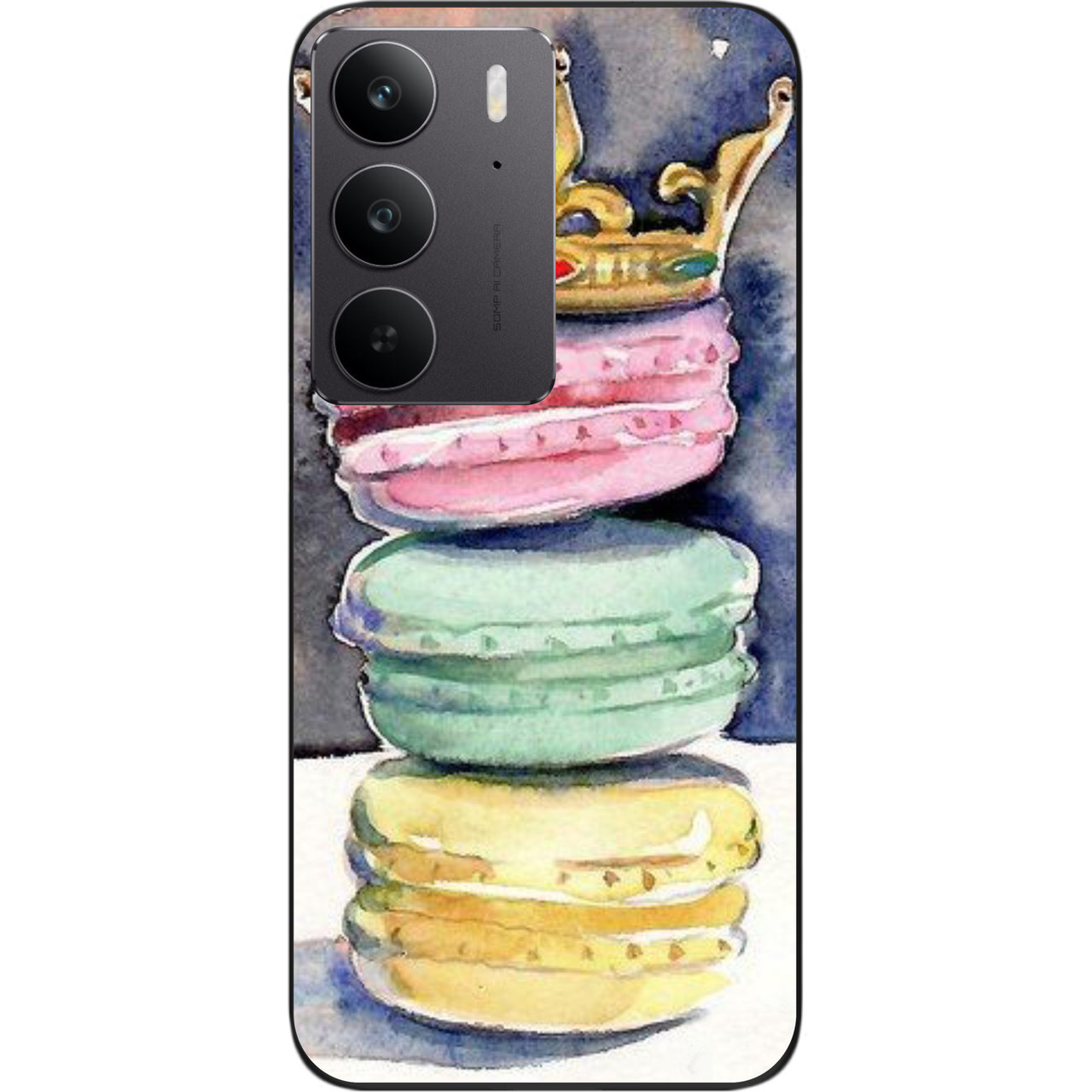 Силіконовий чохол Epik для Realme C75 4G з картинкою Тістечко, фото 1