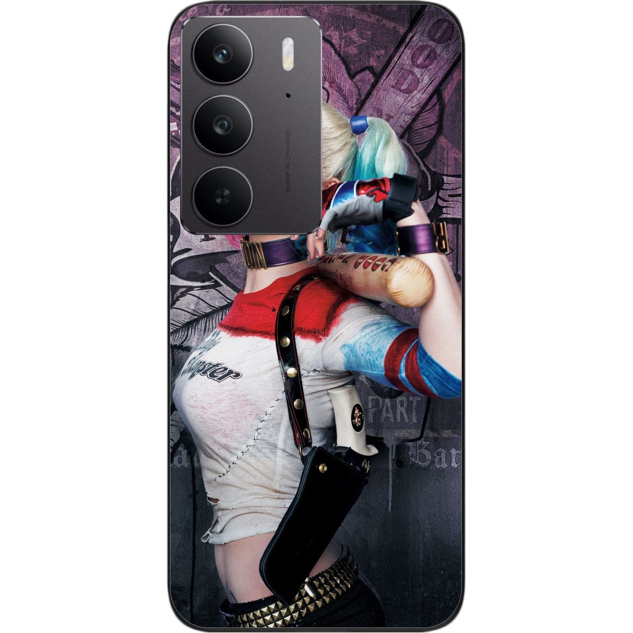 Силіконовий чохол Epik для Realme C75 4G з картинкою Харлі Квін, фото 1