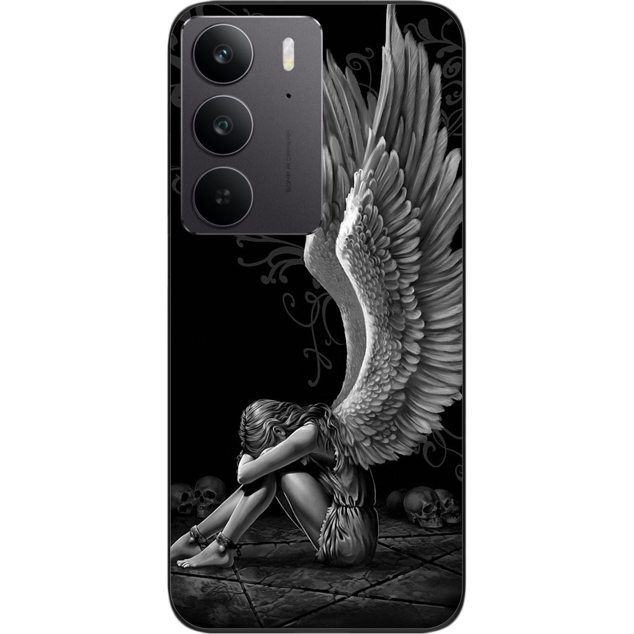 Силіконовий чохол Epik для Realme C75 4G з картинкою Ангел, фото 1