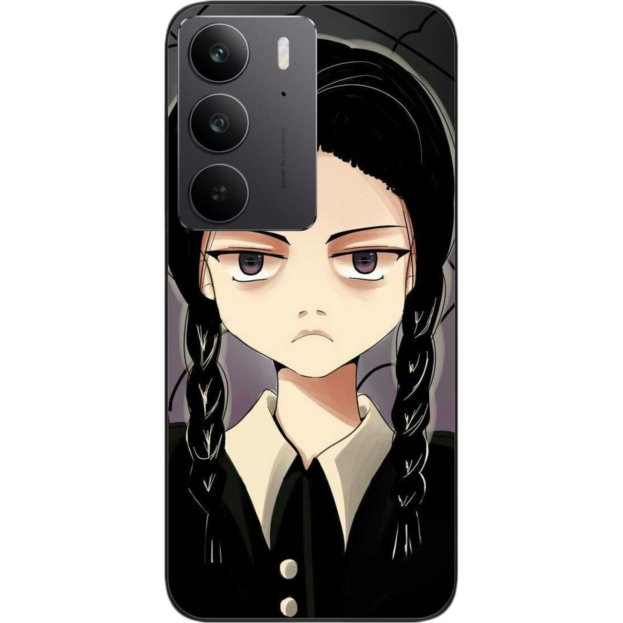 Силіконовий чохол Epik для Realme C75 4G з картинкою Уенсдей, фото 1