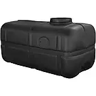 Бак 150 л для води прямокутна пластикова чорна ємність