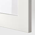 STENSUND Двері скляні, білі, 40х100 см IKEA 304.505.86, фото 3