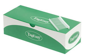 Ярликотримачі стандартні лопатні (пластикові з'єднані для бірок). Довжина нитки 40 мм/5 тис.шт