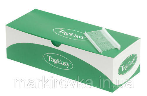 Ярликоутримувачі стандартні лопатеві (пластикові з'єднувачі для бирок). Довжина нитки 15 мм/5 тис.шт, фото 1