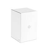 Чашка металева з подвійними стінками та дерев'яною ручкою ACERO 350 мл срібляста, фото 3