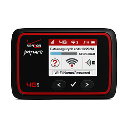 Мобільний модем 3G/4G wifi роутер Rev.B Novatel MiFi 6620L з дисплеєм чорного кольору