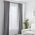 TERESIA Штори, 2 шт., білі, 145х250 см IKEA 902.323.31, фото 4
