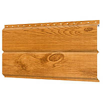 Металевий сайдинг Євробрус (Дошка) Світле дерево