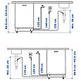 KALLBODA Вбудована посудомийна машина IKEA 700 60см IKEA 705.480.63, фото 3