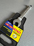 Комбінований ключ 10 мм Сталь 48435 гайковий ріжково-накидний сатиновий ручний інструмент, фото 6