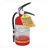 Резервуар RESTEQ для коктейлів у вигляді вогнегасника — ємність 1,5 л для алкоголю та напоїв, штоф-диспенсер для віскі, пива та, фото 6