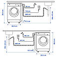 UDDARP Пральна машина ІКЕА 300 7 кг IKEA 605.237.65, фото 7