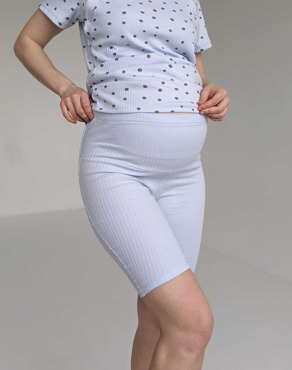 Велосипедки для вагітних (блакитний), фото 1