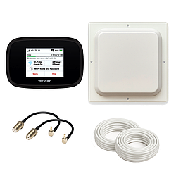 Антенний комплект 4g wifi модем Novatel Wireless 7730L+ антена мимо планшетна 17дб + кабель + 2 перехідник