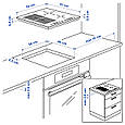 SMAKLIG Індукційна плита, IKEA 500 чорна, 59 см IKEA 504.678.83, фото 6