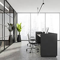 Світлодіодний лінійний світильник Ardero AL4010 45 Вт 4000 K чорний