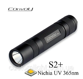 Ліхтар Convoy S2+ UV 365nm ультрафіолет