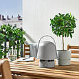 VAPPEBY Лампа з Bluetooth колонкою вулична/сіра IKEA 205.107.36, фото 4