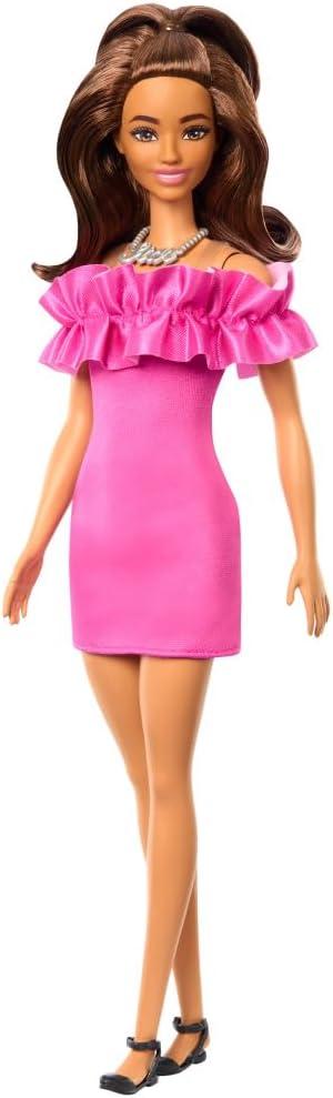 Лялька Барбі Barbie Fashionistas Модниця 217 у рожевій сукні 65 років Барбі, фото 1