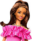 Лялька Барбі Barbie Fashionistas Модниця 217 у рожевій сукні 65 років Барбі, фото 6