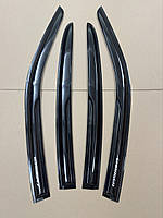 Комплект ветровиков дефлекторы окон с названием для Dodge Charger 2011-2020 1.8 мм