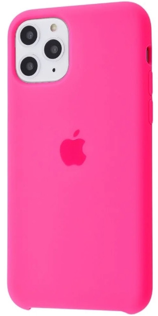 Чохол для iPhone 11 Pro — Силіконовий із мікрофіброю, Shiny Pink (38)