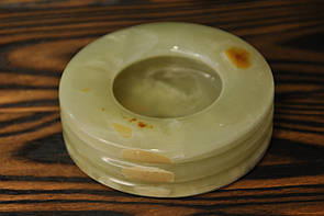 Попільничка з натурального каменю онікс, 10 см