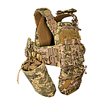 Плитоноска DFP GEN 3 з 9 підсумками - Піксель, фото 7